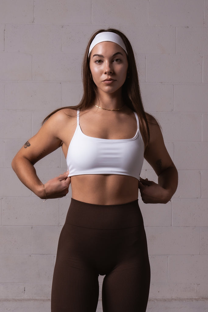 X SPORTS BRA - WHITE