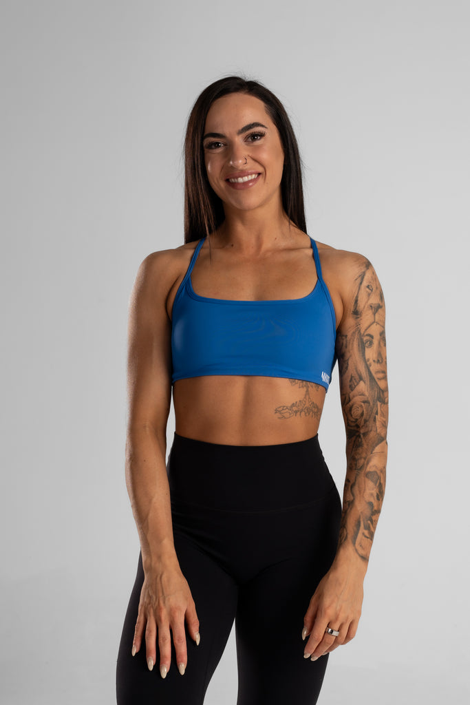 X SPORTS BRA - COBALT BLUE