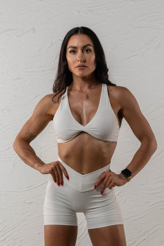 TROPIX SPORTS BRA - WHITE