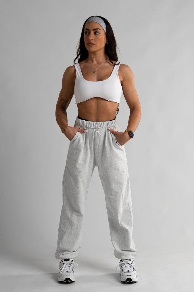 DRIP SPORTS BRA - WHITE