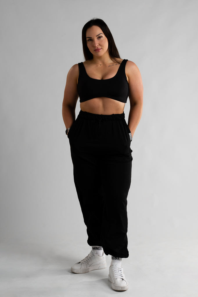 DRIP SPORTS BRA - BLACK