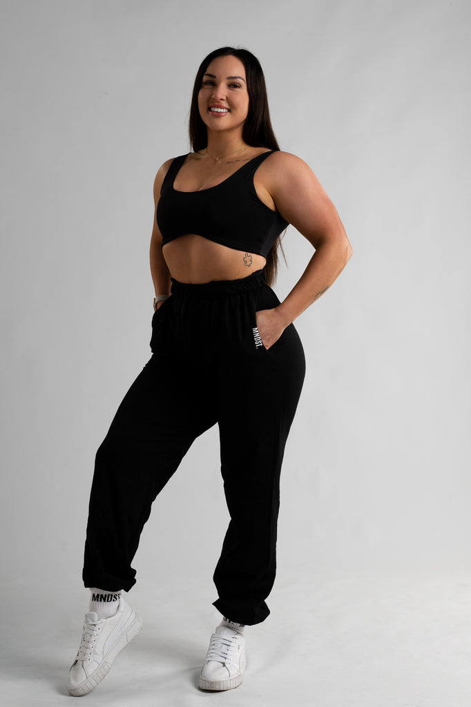 DRIP GYM PANT - BLACK