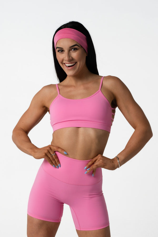 STAPLES V2 NEW ERA SPORTS BRA - PINK