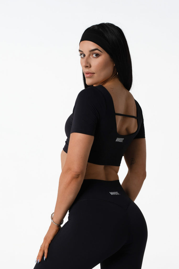 STAPLES V2 MINI TEE BRA - BLACK