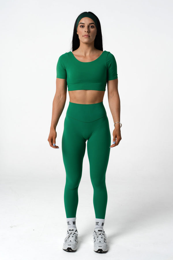 STAPLES V2 LEGGINGS - GREEN