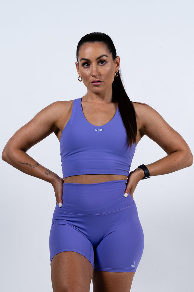 1989 Logo Sports Bra - Lavender Purple