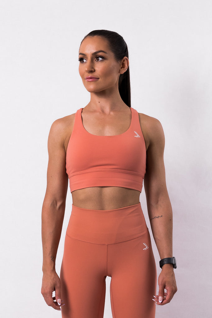 Staple Sports Bra - Apricot